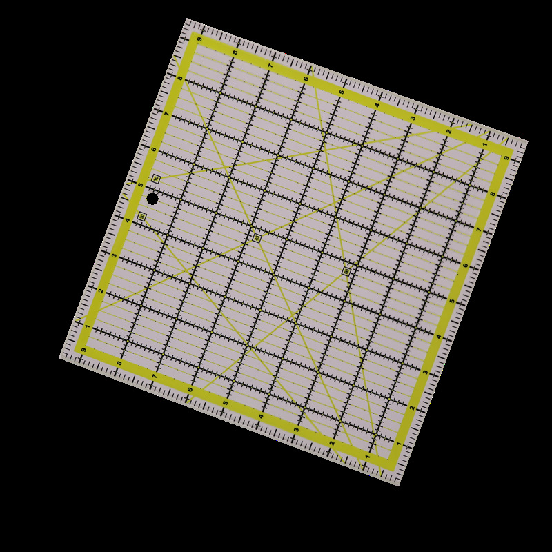 4Pcs Square Acrylic Quilting R - огляд і ціна Quilting Ruler Square