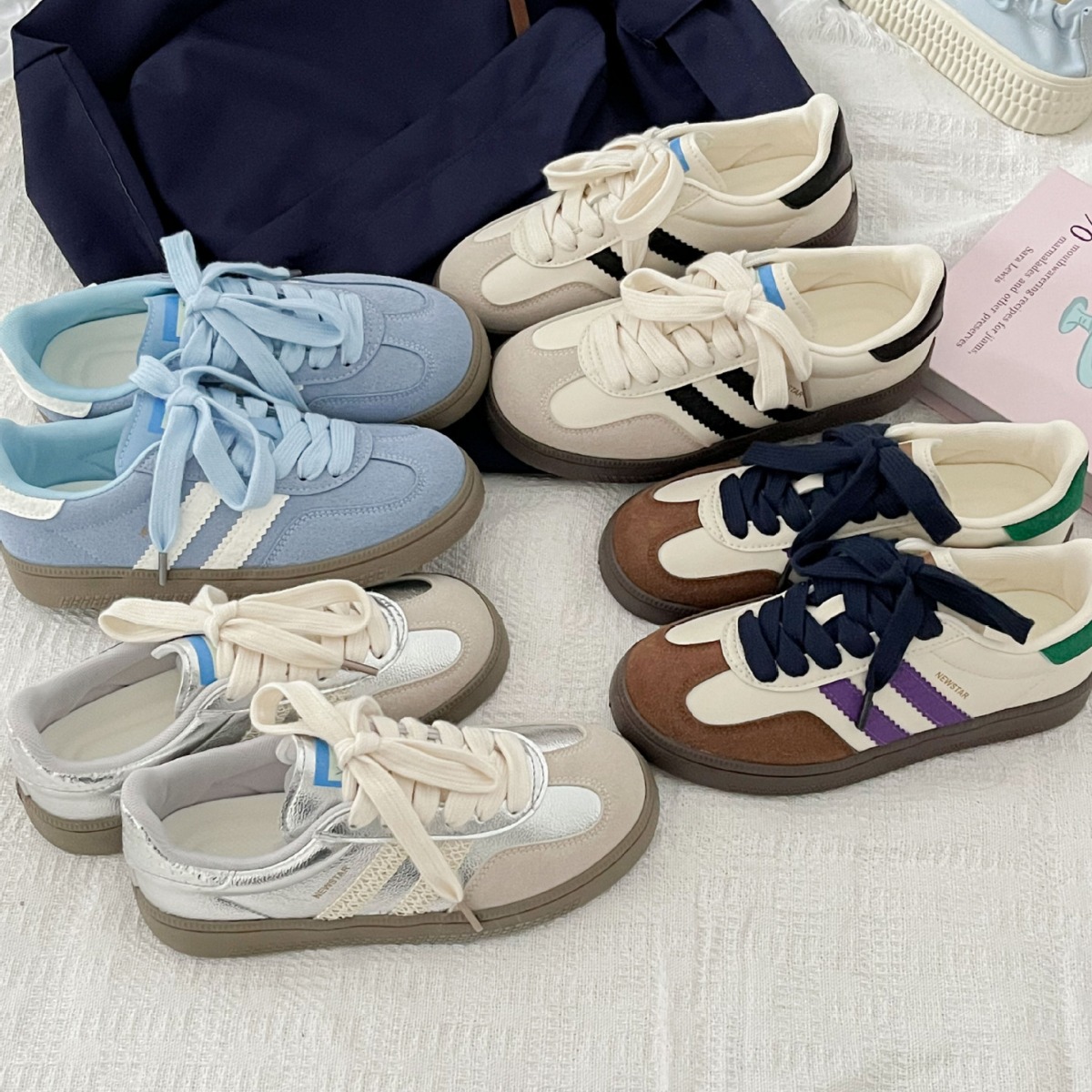 Vintage-style sneakers for wom - огляд і ціна Sewing New