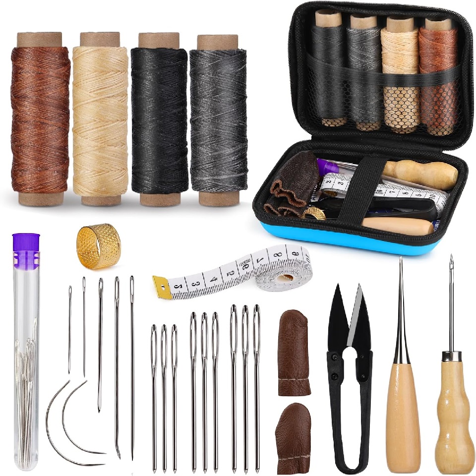 BUDDUR Leather Sewing Tools Ki - огляд і ціна Sewing Tas