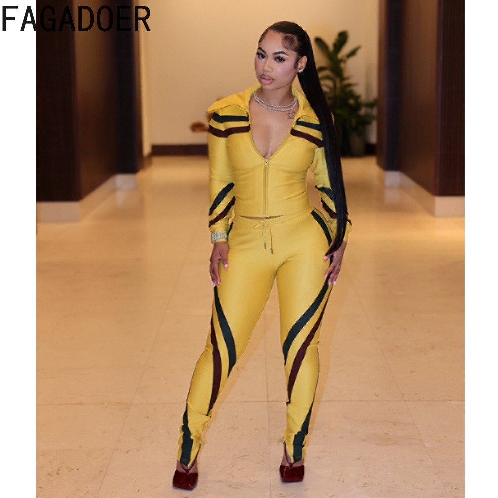 FAGADOER Women 2 Piece Tracksu - огляд і ціна Sewing Jackets