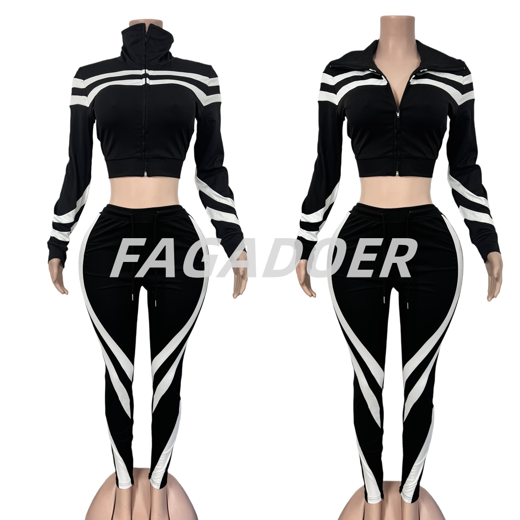 FAGADOER Women 2 Piece Tracksu - огляд і ціна Sewing Jackets