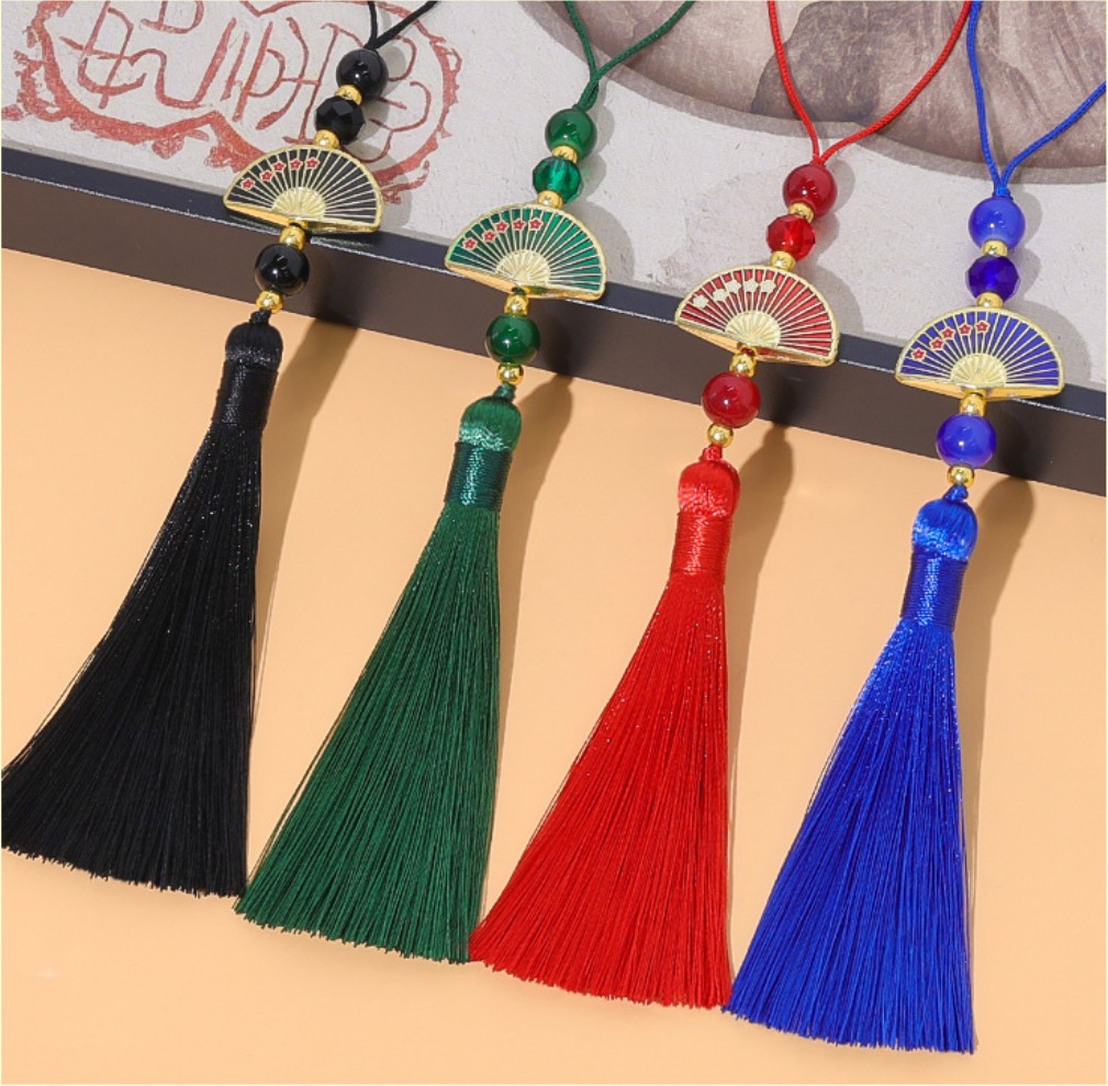 10pcs Vintage Bead Fan Tassels - огляд і ціна Vintage Sewing Textile