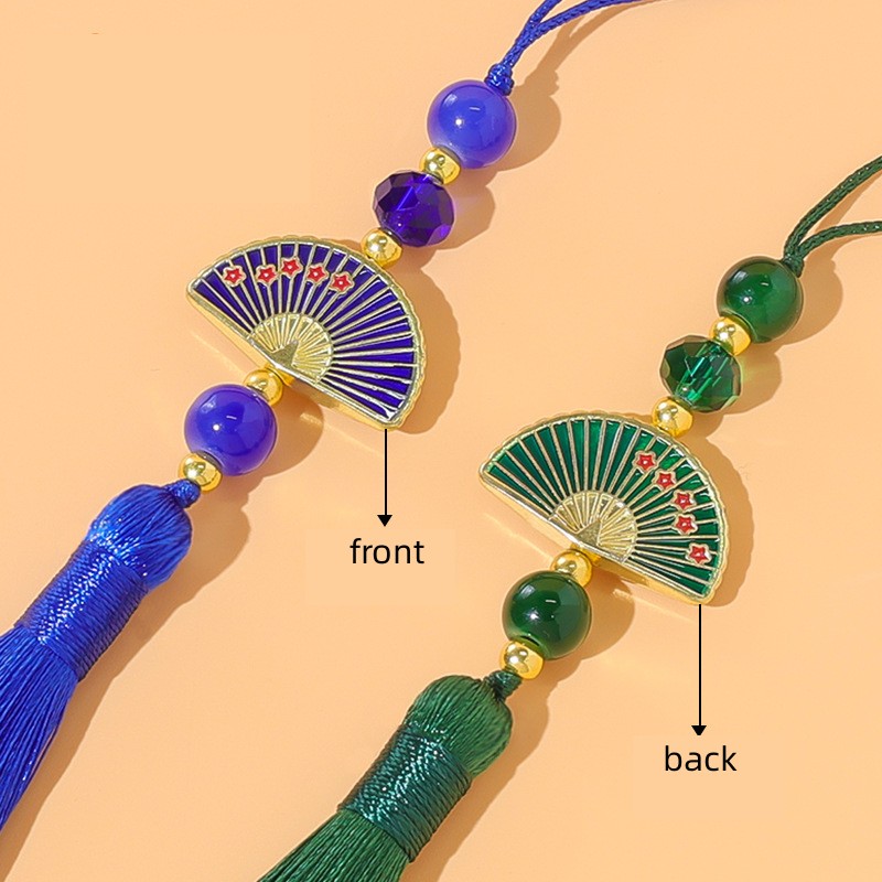 10pcs Vintage Bead Fan Tassels - огляд і ціна Vintage Sewing Textile