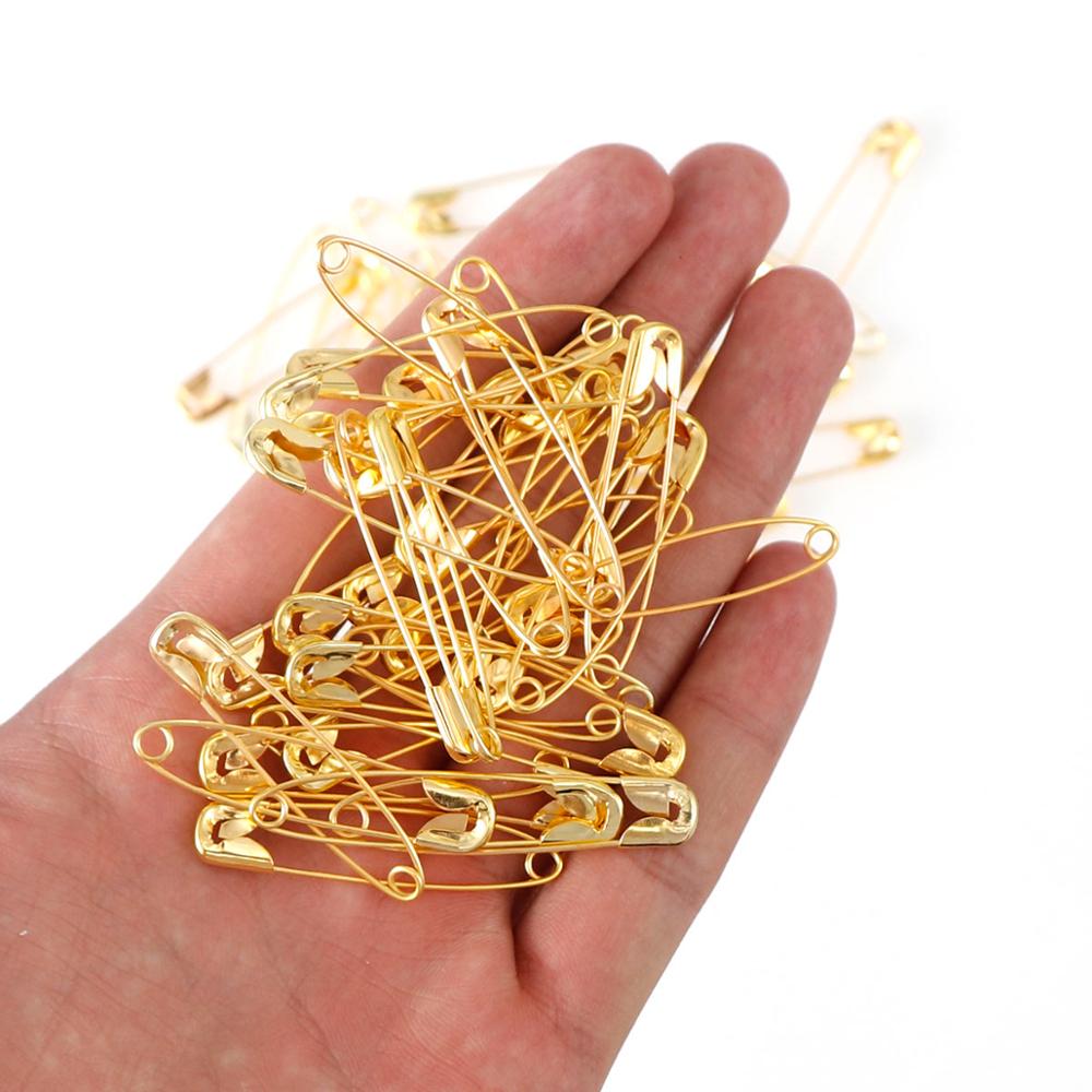 100pcs 22/28/38/45/54mm Silver - огляд і ціна Sewing Tas