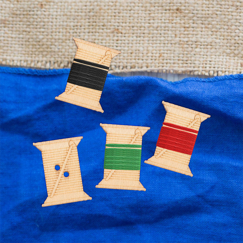 100Pcs Wooden Embroidery Floss - огляд і ціна Embroidery Floss Thread