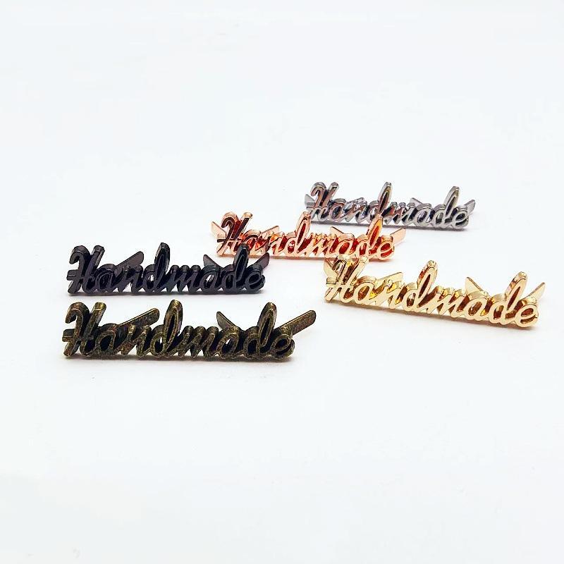 10Pcs Handmade Letter Metal La - огляд і ціна Sewing Label