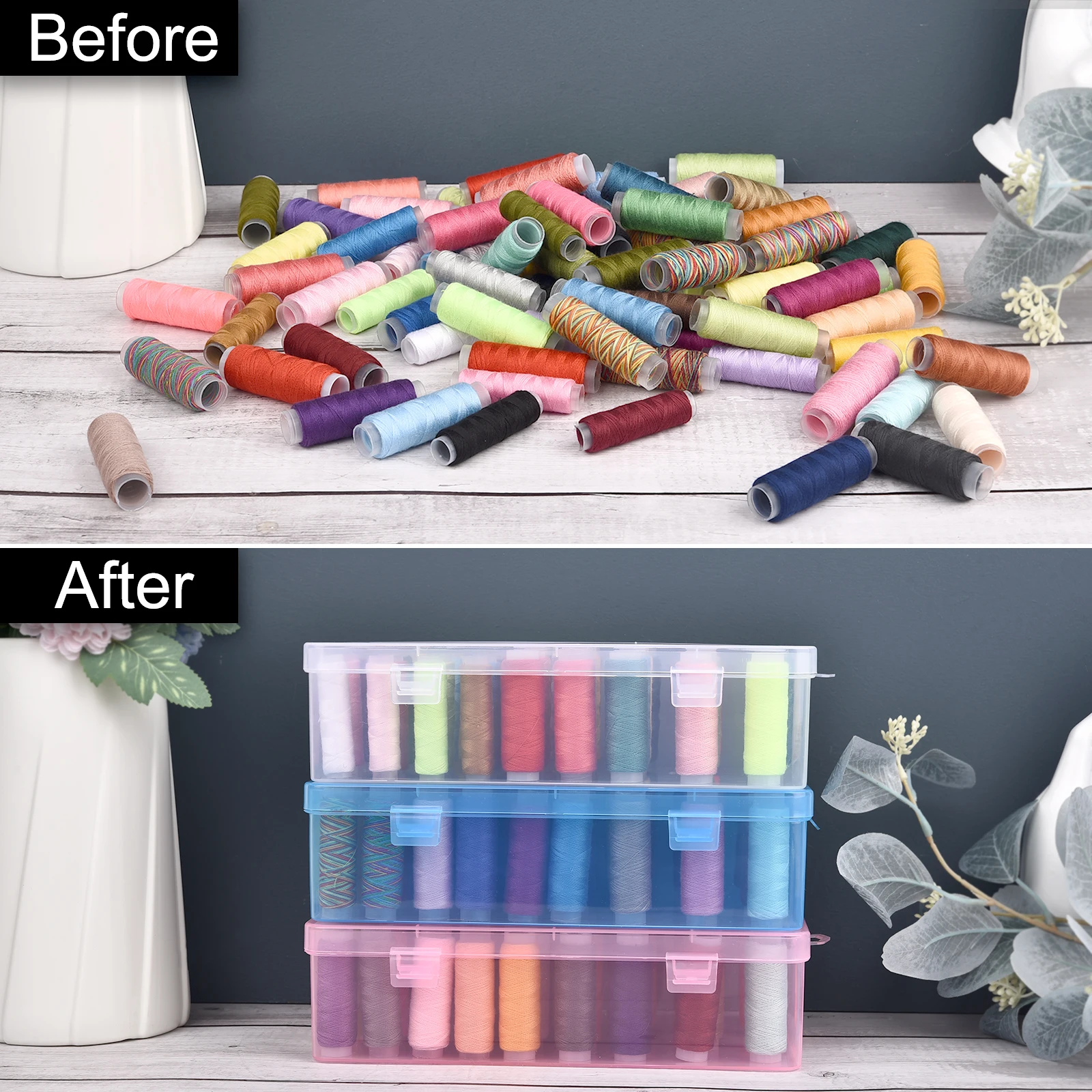 New 24 Grids Spool Organizer/4 - огляд і ціна Sewing Tas