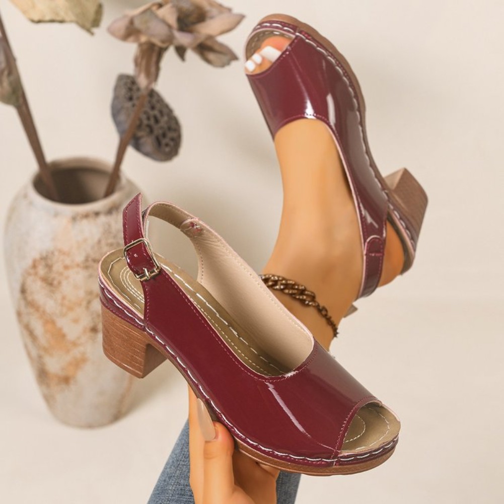 2026 New Women Heel Sandals El - огляд і ціна Sewing New